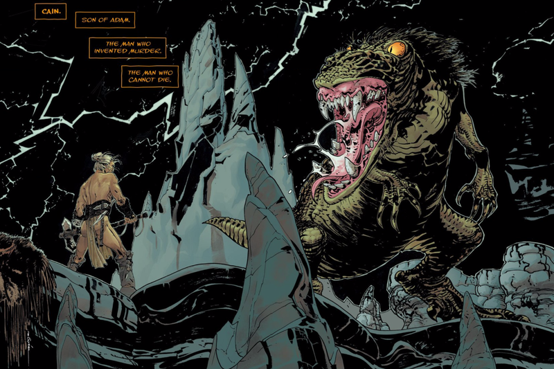 Illustration for article titled The Best New Comic of the Month Is a Bloody Bible Story